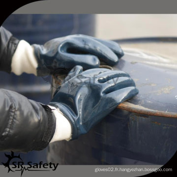 SRSAFETY Gants nitrile liner Best Jersey / Gant nitrile bleu